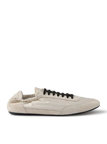 COLLAPSE SNEAKERS IN RE-NYLON AND SUEDE - Man - Prada - Modalova