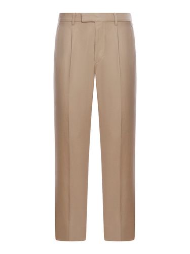 LINEN MIX TROUSERS - Zegna - Man - Zegna - Modalova