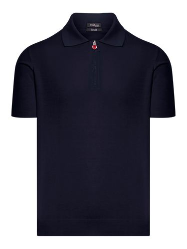 POLO WITH ZIP - Kiton - Man - Kiton - Modalova