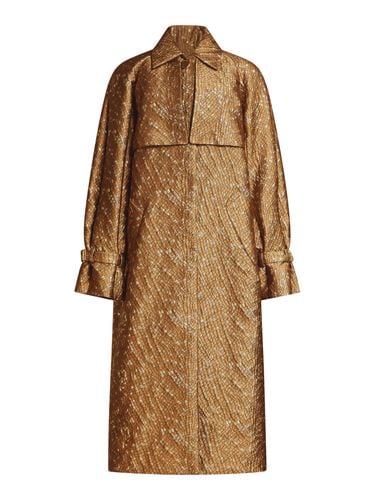 TRENCH OVER IN JACQUARD - Woman - Maxmara Atelier - Modalova