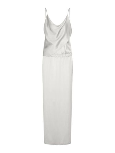 LONG SILK DRESS - Woman - Giorgio Armani - Modalova