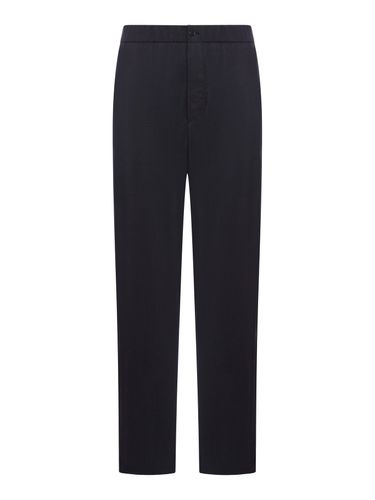 TAILORED SILK TROUSERS - Man - Giorgio Armani - Modalova