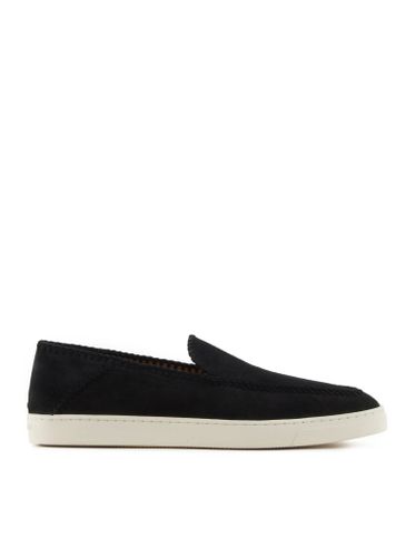 GALLERY 3 SLIP-ON IN SUEDE - Man - Giorgio Armani - Modalova