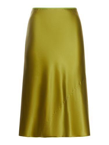 SATIN MIDI SKIRT - Woman - Dries Van Noten - Modalova
