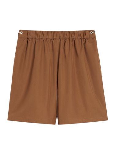 COTTON POPLIN SHORTS - Woman - Max Mara - Modalova