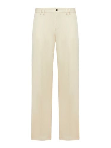 SLIM FIT COTTON TROUSERS - Man - Pt Torino - Modalova