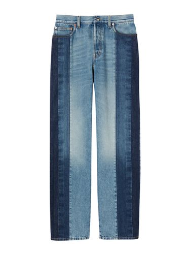 BAGGY DENIM PANT WITH PETITE FIT - Woman - Gucci - Modalova