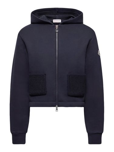 ZIP-UP HOODIE - Moncler - Woman - Moncler - Modalova