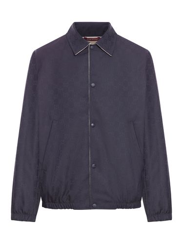 REVERSIBLE GG POLYESTER JACKET - Man - Gucci - Modalova