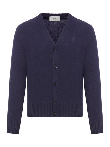 TONAL ADC CARDIGAN - Man - Ami Paris - Modalova