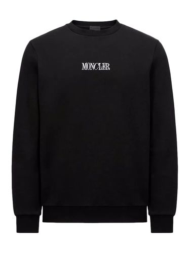 EMBROIDERED LOGO SWEATSHIRT - Man - Moncler - Modalova