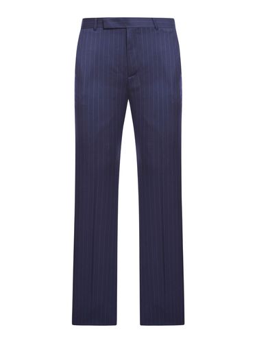 Slim-fit tailored trousers in striped wool - Man - Givenchy - Modalova