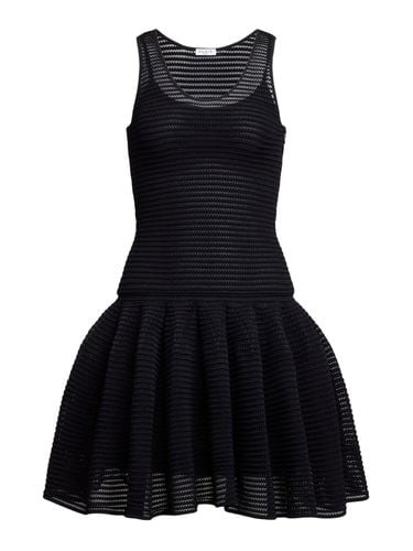 SHORT DRESS IN CRINOLINE MESH - Woman - Alaia - Modalova