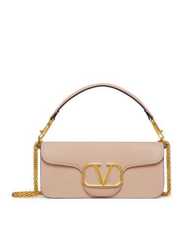 LOCÒ SHOULDER BAG IN CALFSKIN - Woman - Valentino Garavani - Modalova