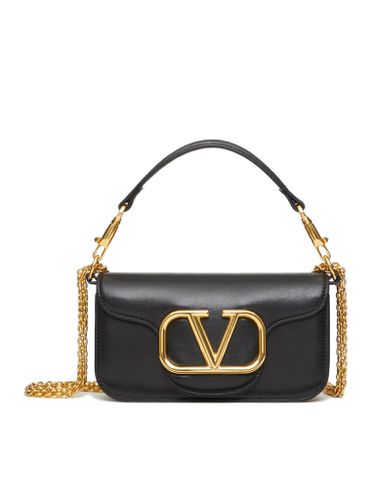 LOCÒ SMALL SHOULDER BAG IN CALFSKIN - Woman - Valentino Garavani - Modalova