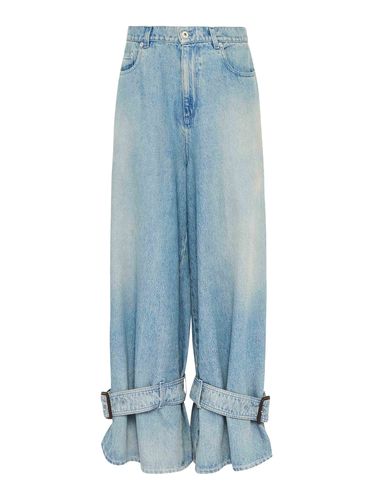 JEANS WITH BUCKLE ON THE HEM - Man - J.w.anderson - Modalova