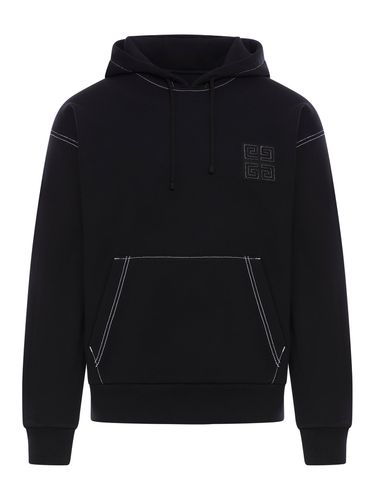 G HOODIE IN FLEECE - Man - Givenchy - Modalova