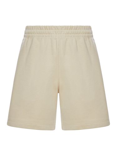 CHECK LABEL SPORTS SHORTS - Man - Burberry - Modalova