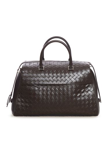 WOVEN LEATHER TRAVEL BAG - Man - Bottega Veneta - Modalova