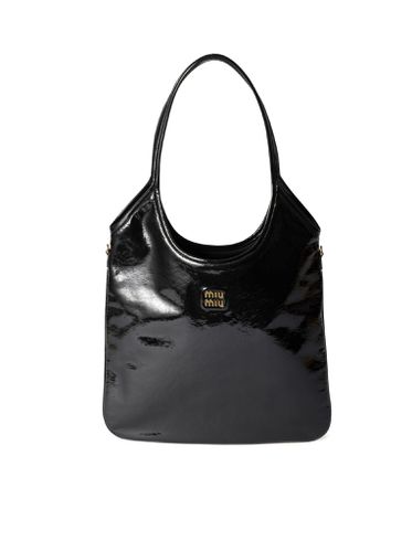 IVY BAG IN NAPLAK PATENT LEATHER - Woman - Miu Miu - Modalova