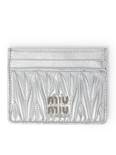 NAPPA MATELASSE CARD HOLDER` - Woman - Miu Miu - Modalova