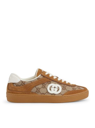 WOMEN`S SNEAKER WITH GG CROSS - Woman - Gucci - Modalova