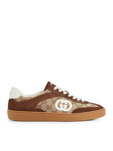 MEN`S SNEAKER WITH GG CROSS - Man - Gucci - Modalova