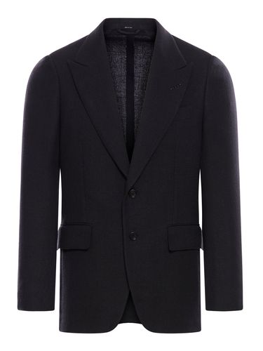 SHELTON WOOL AND MOHAIR JACKET - Man - Tom Ford - Modalova