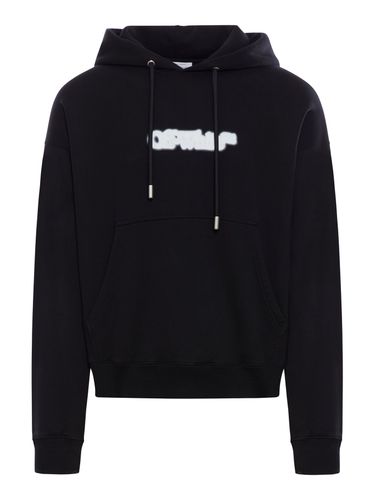 SPRAY ARROW SKATE HOODIE - Man - Off-white - Modalova