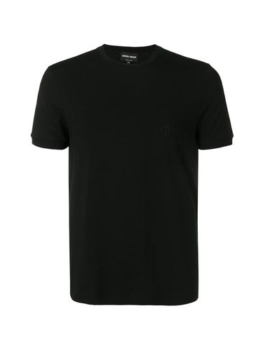 Slim fit T-shirt - - Man - Giorgio Armani - Modalova