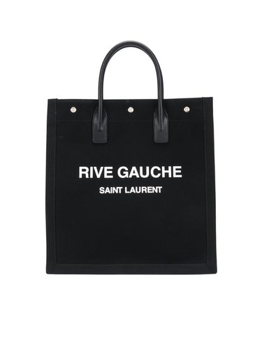Rive Gauche canvas tote bag - - Man - Saint Laurent - Modalova