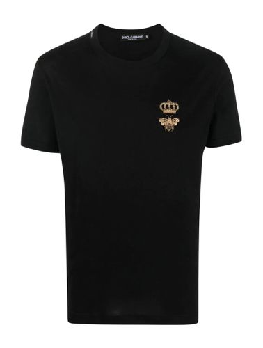 Motif-detail T-shirt - - Man - Dolce & Gabbana - Modalova