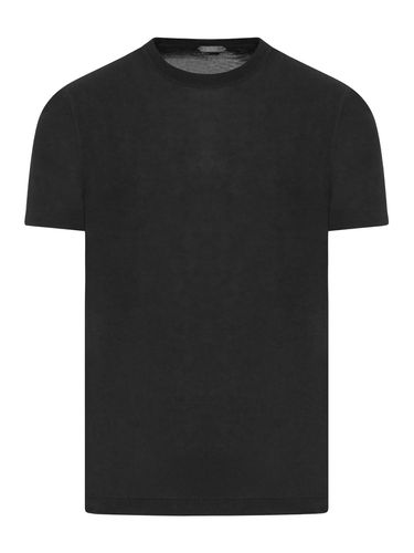 Basic short-sleeved T-shirt - - Man - Zanone - Modalova