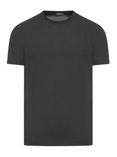 Basic round-neck T-shirt - - Man - Zanone - Modalova