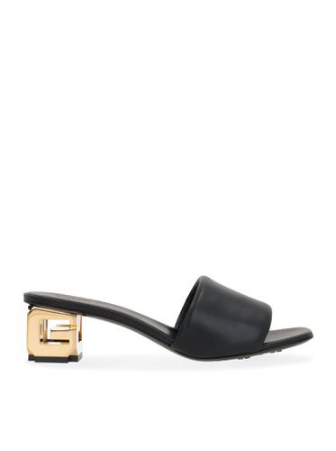 G CUBE SANDAL IN SMOOTH LEATHER - - Woman - Givenchy - Modalova