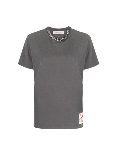 Crystal-embellished T-shirt - Woman - Golden Goose Deluxe Brand - Modalova