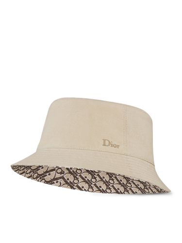 DIOR OBLIQUE REVERSIBLE FISHERMAN HAT - - Man - Christian Dior - Modalova