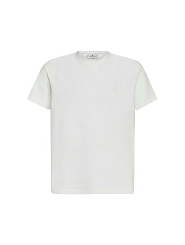 Paisley-print cotton T-shirt - - Man - Etro - Modalova