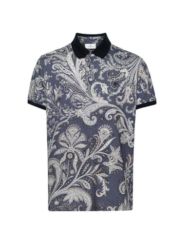Paisley-print polo shirt - - Man - Etro - Modalova