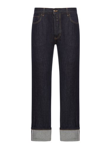 Selvedge Denim Jeans - - Man - Mcqueen - Modalova