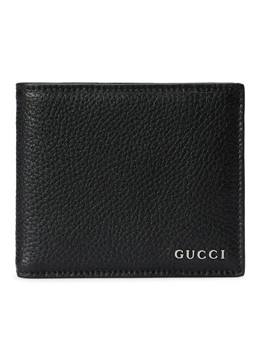 BI-FOLD WALLET WITH LOGO - - Man - Gucci - Modalova