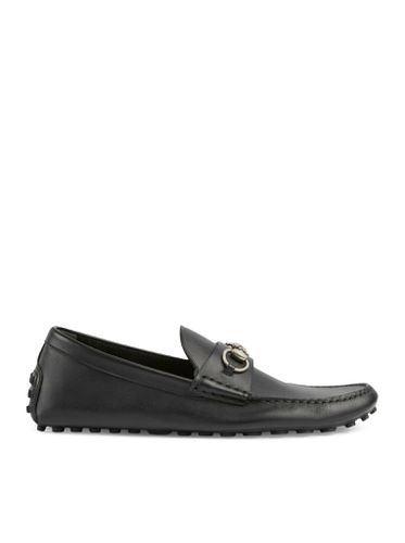 MEN`S DRIVER MOCCASIN WITH CLAMP - Man - Gucci - Modalova