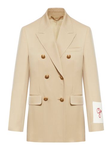 Beige wool jacket - - Woman - Golden Goose Deluxe Brand - Modalova