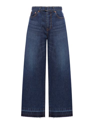 Cotton jeans - Sacai - Woman - Sacai - Modalova