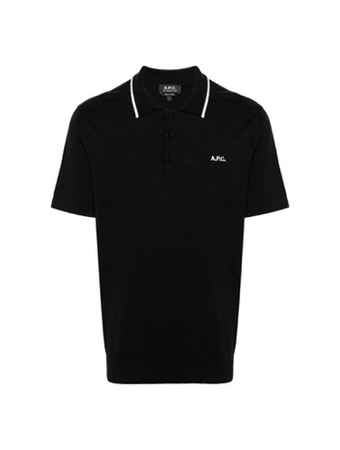 Flynn cotton polo shirt - Apc - Man - Apc - Modalova