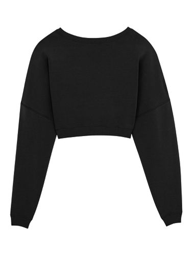 SWEAT CROPPED - - Woman - Saint Laurent - Modalova