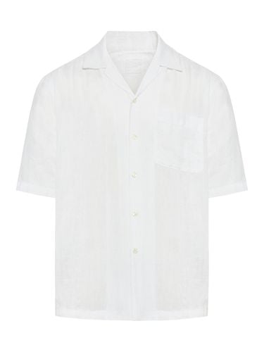Short-sleeved shirt - - Man - 120% Lino - Modalova
