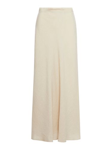 LONG SKIRT in linen - - Woman - 120% Lino - Modalova