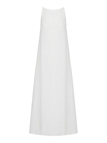 Long linen dress - - Woman - 120% Lino - Modalova