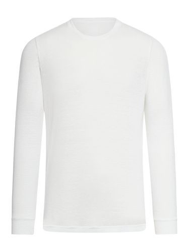 LONG SLEEVEs linen TSHIRT - - Man - 120% Lino - Modalova